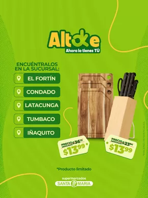 Catálogo Santa Maria en Guayaquil | Grandes descuentos en productos seleccionados | 2025-09-08T00:00:00.000Z - 2025-09-21T00:00:00.000Z