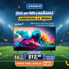 Catálogo Jaher en Portoviejo | Nuevas ofertas para descubrir | 2025-09-09T00:00:00.000Z - 2025-09-14T00:00:00.000Z