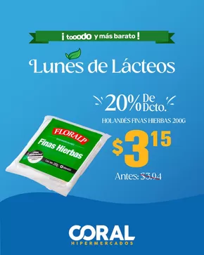 Catálogo Coral Hipermercados en Cuenca | Lunes de Lacteos | 2025-09-09T00:00:00.000Z - 2025-09-28T00:00:00.000Z
