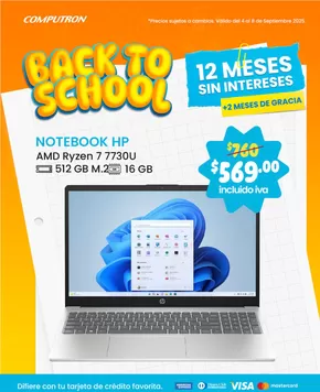 Catálogo Computron en Portoviejo | Ofertas especiales atractivas para todos | 2025-09-11T00:00:00.000Z - 2025-09-25T00:00:00.000Z
