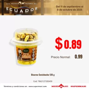 Catálogo Supermaxi en Gualaceo | Ofertas y gangas exclusivas | 2025-09-11T00:00:00.000Z - 2025-09-25T00:00:00.000Z