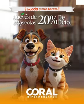 Catálogo Coral Hipermercados en Cuenca | Jueves de mascotas  | 2025-09-12T00:00:00.000Z - 2025-09-21T00:00:00.000Z