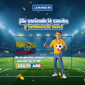 Catálogo Jaher en Portoviejo | Ofertas principales y descuentos | 2025-09-12T00:00:00.000Z - 2025-09-26T00:00:00.000Z