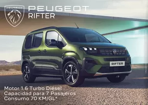 Catálogo Peugeot en Quito | NEW RIFTER | Peugeot Ecuador | 2025-09-14T00:00:00.000Z - 2025-09-28T00:00:00.000Z