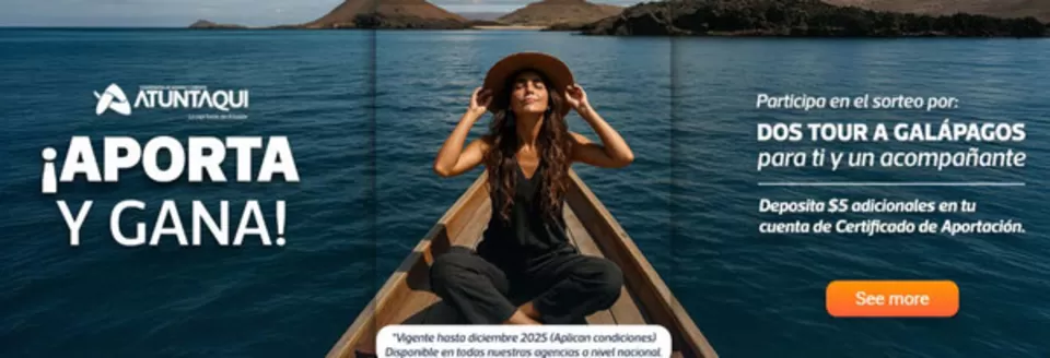 Catálogo Cooperativa Atuntaqui en Portoviejo | Aporta y gana | 2025-09-15T00:00:00.000Z - 2025-12-31T00:00:00.000Z