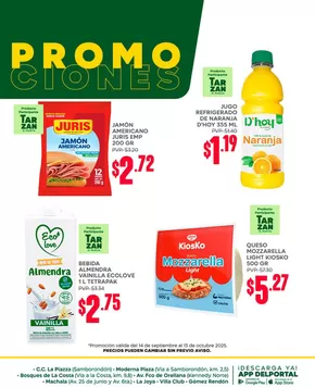 Catálogo Supermercados Delportal en Cayambe | Promociones  | 2025-09-17T00:00:00.000Z - 2025-10-13T00:00:00.000Z
