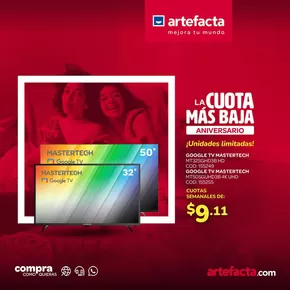 Catálogo Artefacta en Puyo | Promociones actuales | 2025-09-21T00:00:00.000Z - 2025-10-05T00:00:00.000Z