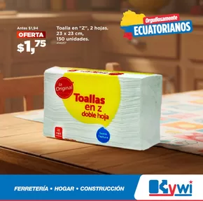 Catálogo Kywi en Alausí | Ofertas para cazadores de gangas | 2025-09-23T00:00:00.000Z - 2025-10-07T00:00:00.000Z
