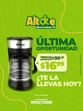 Catálogo Santa Maria en Cayambe | Ultima Oportunidad  | 2025-09-24T00:00:00.000Z - 2025-09-30T00:00:00.000Z