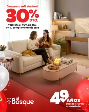 Catálogo Muebles el Bosque en Puyo | Gran variedad de ofertas | 2025-09-24T00:00:00.000Z - 2025-10-08T00:00:00.000Z