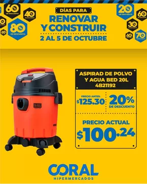 Catálogo Coral Hipermercados en Machala | Gangas exclusivas | 2025-09-25T00:00:00.000Z - 2025-10-09T00:00:00.000Z