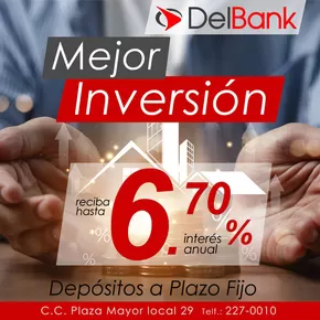 Catálogo Banco Delbank en Alausí | Mejor Inversion  | 2025-09-26T00:00:00.000Z - 2025-10-05T00:00:00.000Z