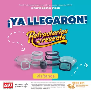 Catálogo Akí en Machala | Ya Lllegaron | 2025-09-29T00:00:00.000Z - 2025-11-12T00:00:00.000Z