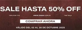 Catálogo Tennis en Guayaquil | Sale hasta 50%off  | 2025-10-03T00:00:00.000Z - 2025-10-30T00:00:00.000Z