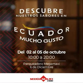 Catálogo Megamaxi en Quito | Ofertas principales para todos los cazadores de gangas | 2025-10-04T00:00:00.000Z - 2025-10-18T00:00:00.000Z
