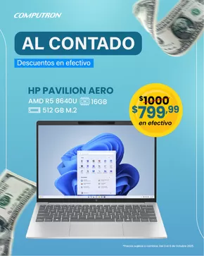 Catálogo Computron en Machala | Ahorra ahora con nuestras ofertas | 2025-10-05T00:00:00.000Z - 2025-10-19T00:00:00.000Z