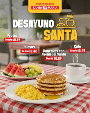 Catálogo Santa Maria en Azogues | Desayuno Santa  | 2025-10-08T00:00:00.000Z - 2025-10-19T00:00:00.000Z