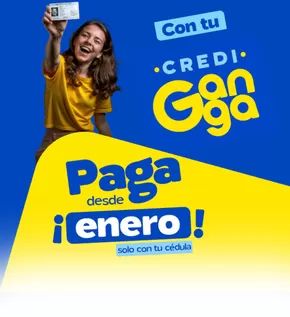 Catálogo Almacenes La Ganga en Cayambe | Excelente oferta para todos los clientes | 2025-10-08T00:00:00.000Z - 2025-10-22T00:00:00.000Z