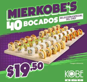 Catálogo Kobe Sushi Express en Duran | Mierkobes  | 2025-10-09T00:00:00.000Z - 2025-10-29T00:00:00.000Z