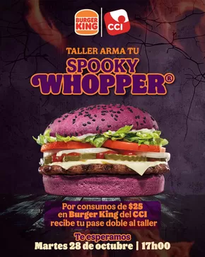 Catálogo Burger King en Duran | Spooky Whopper  | 2025-10-09T00:00:00.000Z - 2025-10-28T00:00:00.000Z