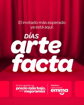 Catálogo Artefacta en La Libertad | Catálogo Artefacta | 2025-10-09T00:00:00.000Z - 2025-10-23T00:00:00.000Z