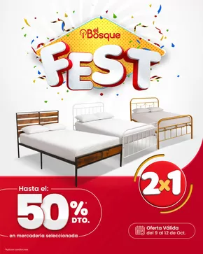 Catálogo Muebles el Bosque en Huaquillas | Ofertas especiales para ti | 2025-10-11T00:00:00.000Z - 2025-10-25T00:00:00.000Z