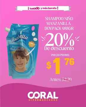 Catálogo Coral Hipermercados en Jipijapa | Ofertas principales y descuentos | 2025-10-12T00:00:00.000Z - 2025-10-26T00:00:00.000Z