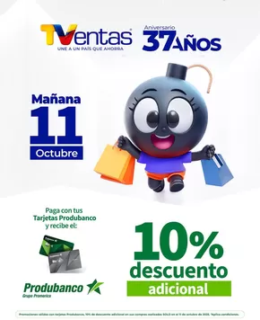 Catálogo TVentas en Otavalo | Ahorra ahora con nuestras ofertas | 2025-10-12T00:00:00.000Z - 2025-10-26T00:00:00.000Z