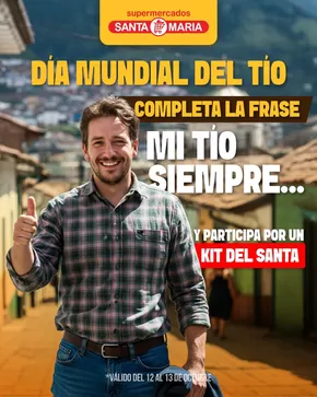 Catálogo Santa Maria en Quito | Gangas y ofertas actuales | 2025-10-13T00:00:00.000Z - 2025-10-27T00:00:00.000Z