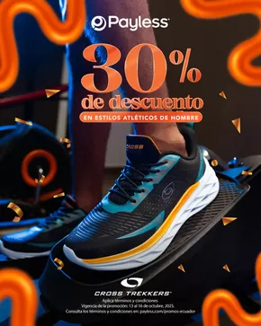 Catálogo Payless en Ambato | 30%de descuento en estilos atleticos  | 2025-10-14T00:00:00.000Z - 2025-10-16T00:00:00.000Z