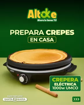 Catálogo Santa Maria en Guano | Crepera Electrica  | 2025-10-16T00:00:00.000Z - 2025-10-26T00:00:00.000Z