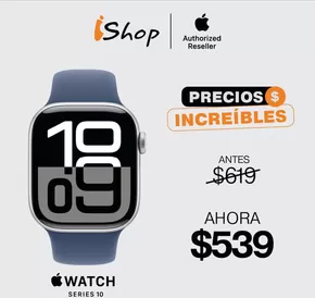 Catálogo iShop en Guayaquil | Watch series 10 | 2025-10-17T00:00:00.000Z - 2025-10-31T00:00:00.000Z