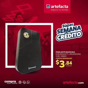 Catálogo Artefacta en Montecristi | Catálogo Artefacta | 2025-10-17T00:00:00.000Z - 2025-10-31T00:00:00.000Z