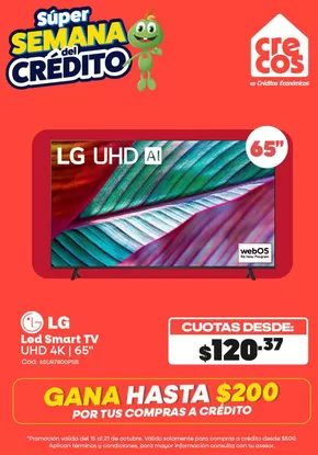 Catálogo Crecos en Manta | Ofertas y gangas exclusivas | 2025-10-17T00:00:00.000Z - 2025-10-31T00:00:00.000Z