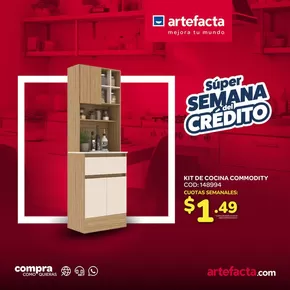 Catálogo Artefacta en Pelileo | Ofertas y gangas exclusivas | 2025-10-18T00:00:00.000Z - 2025-11-01T00:00:00.000Z