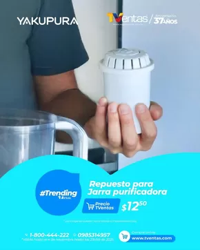 Catálogo TVentas en Guayaquil | Ofertas principales para todos los cazadores de gangas | 2025-10-18T00:00:00.000Z - 2025-11-01T00:00:00.000Z