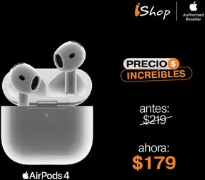Catálogo iShop en Cuenca | Airpods4  | 2025-10-20T00:00:00.000Z - 2025-11-01T00:00:00.000Z
