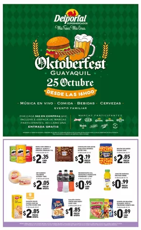 Catálogo Supermercados Delportal en Machala | Oktoberfest  | 2025-10-23T00:00:00.000Z - 2025-11-15T00:00:00.000Z