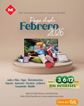 Catálogo Megamaxi en Manta | Ofertas principales y descuentos | 2025-10-23T00:00:00.000Z - 2025-11-06T00:00:00.000Z