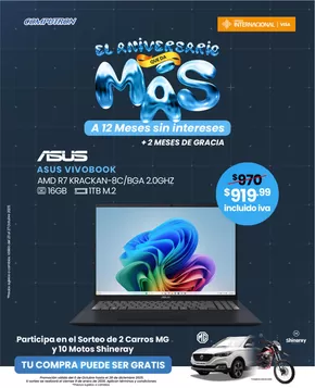 Catálogo Computron en Quevedo | El aniversario que da mas  | 2025-10-24T00:00:00.000Z - 2025-12-28T00:00:00.000Z