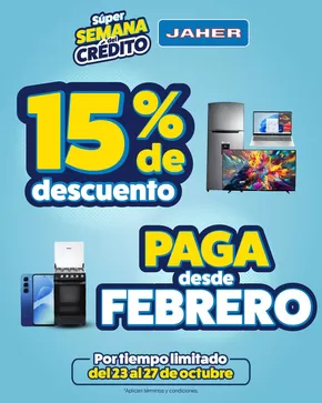 Catálogo Jaher en Sucúa | Ofertas principales para todos los cazadores de gangas | 2025-10-24T00:00:00.000Z - 2025-11-07T00:00:00.000Z
