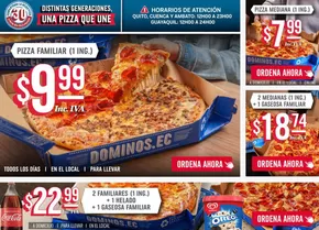 Catálogo Domino's Pizza | Pizza Ofertas  | 2025-10-24T00:00:00.000Z - 2025-11-02T00:00:00.000Z