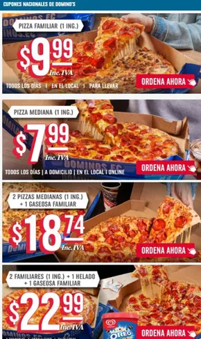Catálogo Domino's Pizza | Cupons pizzas  | 2025-10-24T00:00:00.000Z - 2025-11-08T00:00:00.000Z
