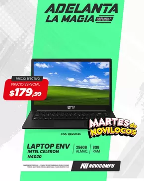 Catálogo Novicompu en La Concordia | Martes de Novilocos  | 2025-10-28T00:00:00.000Z - 2025-10-31T00:00:00.000Z