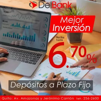 Catálogo Banco Delbank en Portoviejo | Mejor inversion  | 2025-10-28T00:00:00.000Z - 2025-11-15T00:00:00.000Z