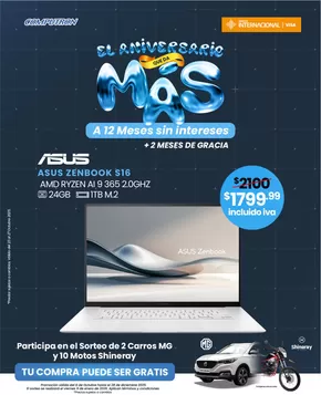 Catálogo Computron en Sangolquí | Nuestras mejores gangas | 2025-10-28T00:00:00.000Z - 2025-11-11T00:00:00.000Z
