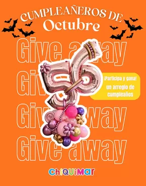 Catálogo Chiquimar en Machala | Cumpleaneros de octubre  | 2025-10-29T00:00:00.000Z - 2025-10-31T00:00:00.000Z