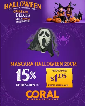 Catálogo Coral Hipermercados en Milagro | Halloween  | 2025-10-30T00:00:00.000Z - 2025-11-09T00:00:00.000Z