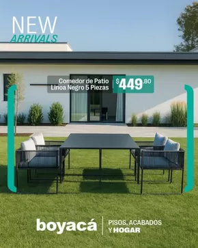 Catálogo Boyacá en Milagro | Comedor de patio  | 2025-10-31T00:00:00.000Z - 2025-11-09T00:00:00.000Z