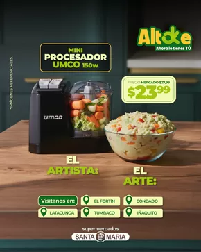 Catálogo Santa Maria en Colimes | Ahorra ahora con nuestras ofertas | 2025-11-03T00:00:00.000Z - 2025-11-17T00:00:00.000Z